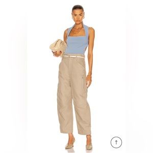 NWT NANUSHKA Naia Top in Dusty Blue